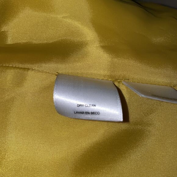 EVAN PICONE Black Label YELLOW ONE BUTTON LINED BLAZER Plus SIZE 18 - Picture 7 of 11